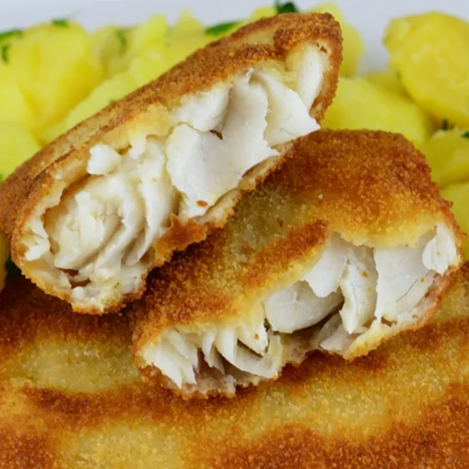 Șalău cu garnitură la alegere – 200/200 g